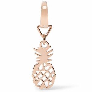 NWT - FOSSIL - Pineapple Charm in Rose Gold
